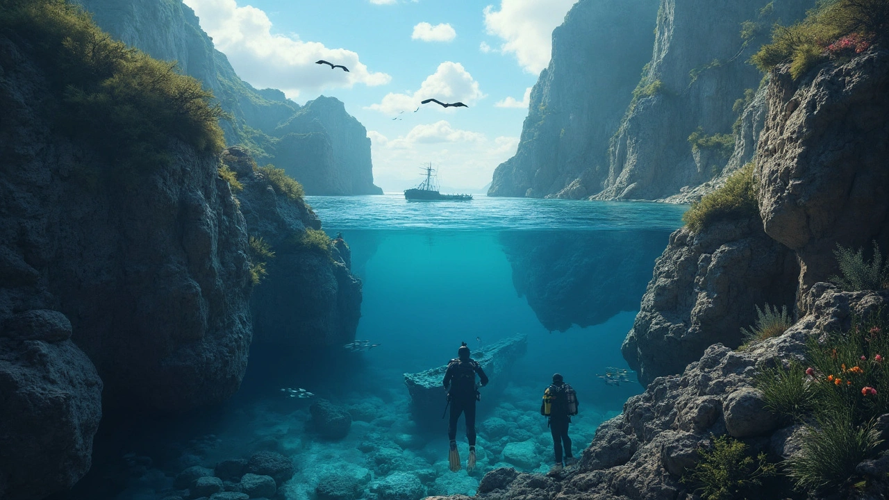 Buceo en el Atlántico y el norte de España: misterio y aventura