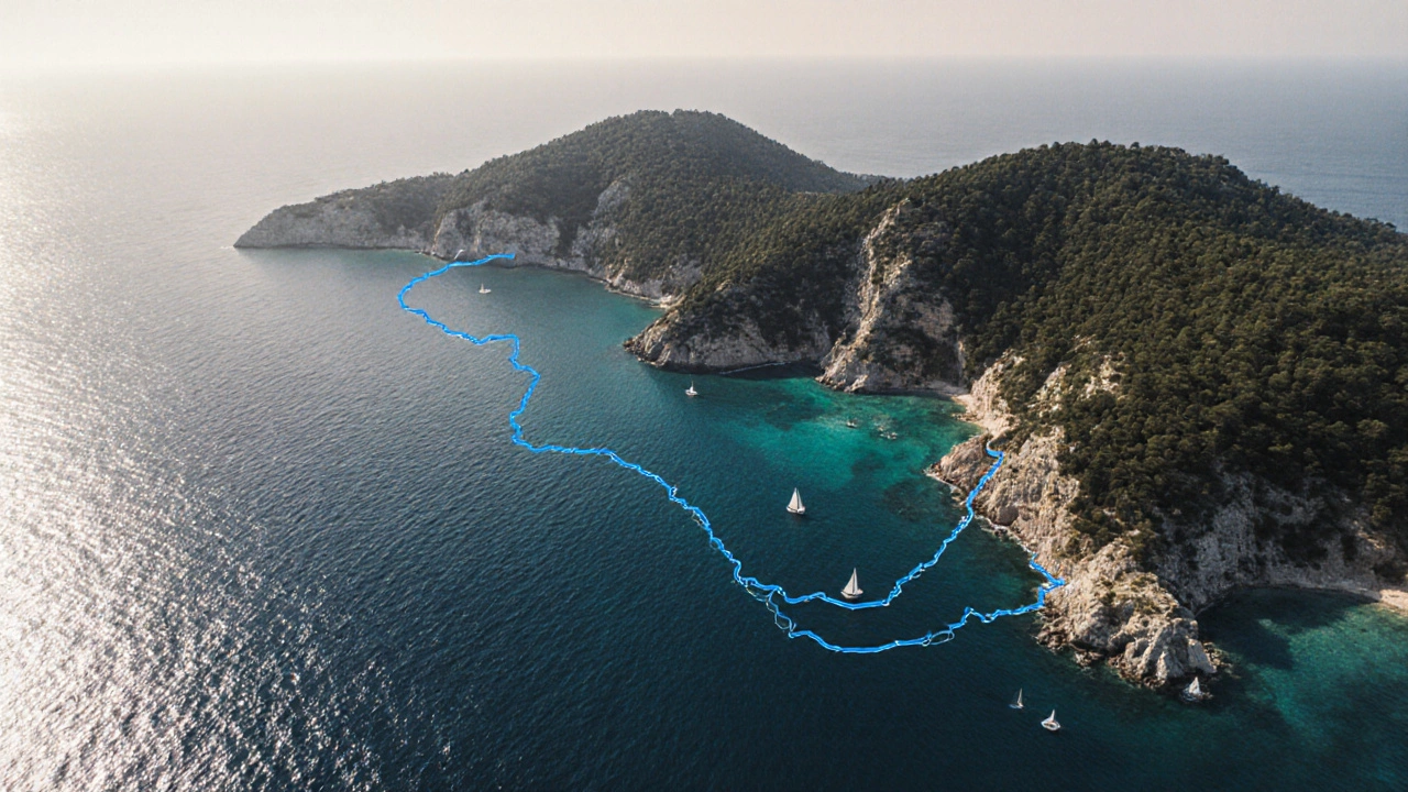 Tiempo necesario para dar la vuelta a Ibiza en barco