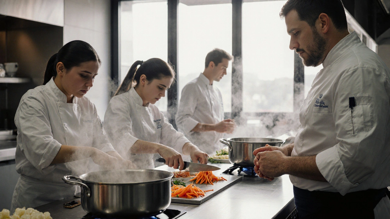 ¿Cuánto dura una clase en Le Cordon Bleu en Bilbao?