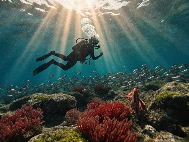 ¿Qué hora es mejor para bucear en la Costa Brava?