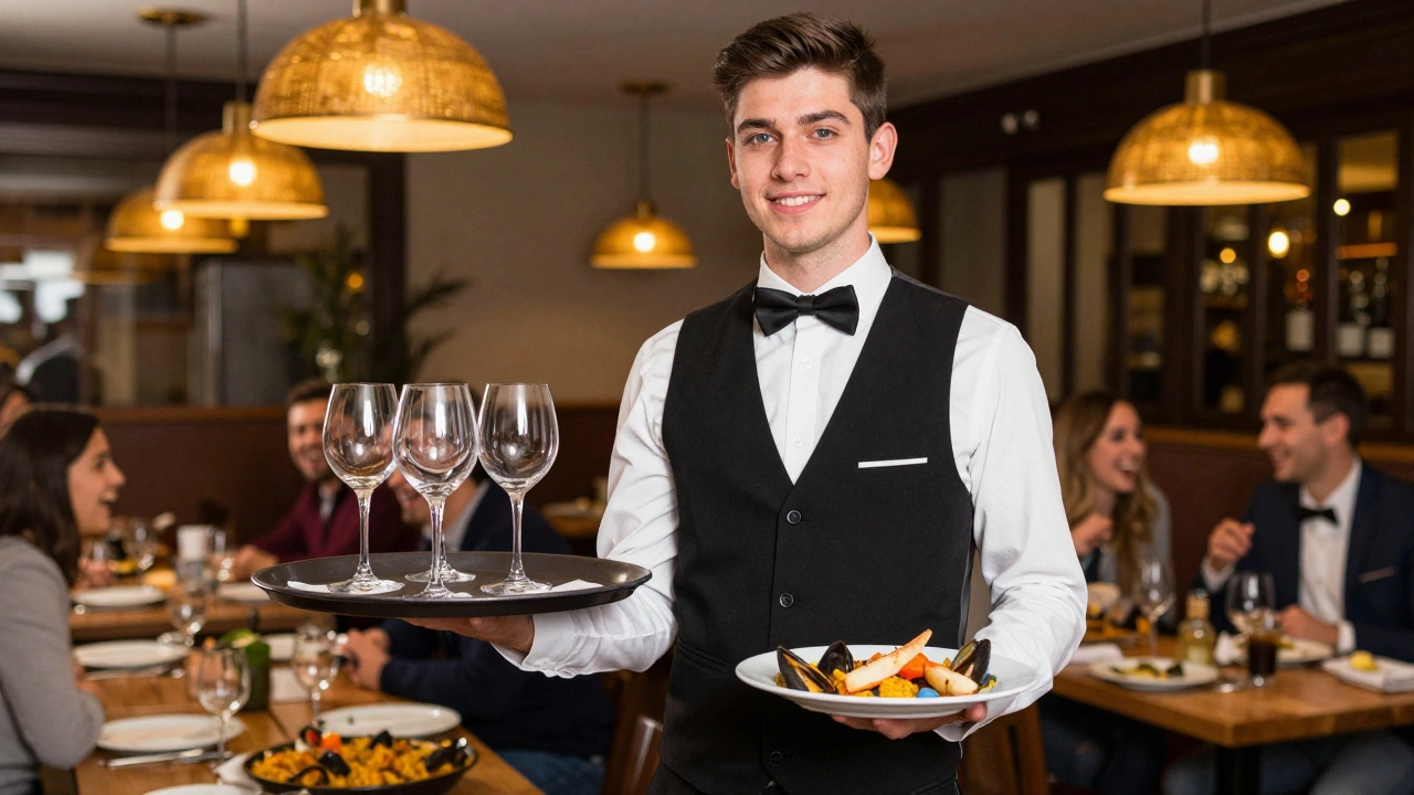 ¿Cuánto cobra un camarero que trabaja 20 horas semanales en España?