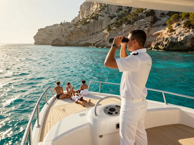 ¿Cuánto cobra un patrón de yate al día en Ibiza en 2025?