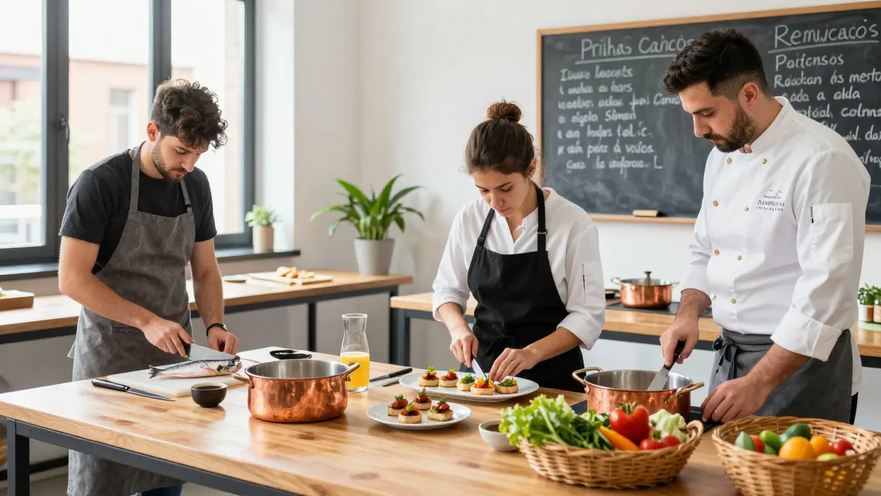 ¿Cuánto cuesta un curso de gastronomía en Bilbao en 2026?