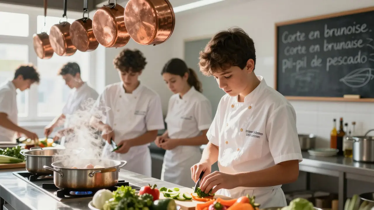 ¿Cuántos años dura el curso de cocina en Bilbao?